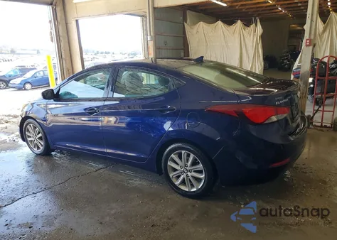 2014 Hyundai Elantra Se z USA, uszkodzony, nr VIN 5NPDH4AE1EH484086